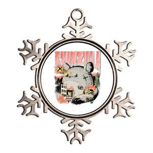 CHINZILLA Funny Chinchilla Saying Gift Chinchillas Owners Metallic Star Ornament