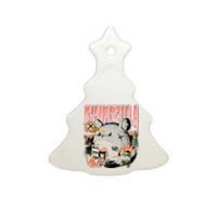 CHINZILLA Funny Chinchilla Saying Gift Chinchillas Owners Ceramic Tree Ornament