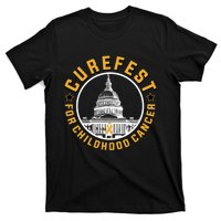 Curefest For Childhood Cancer 2024 Design 3 For Dark Fabric T-Shirt