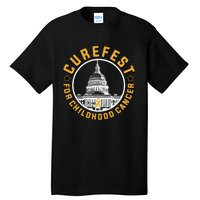 Curefest For Childhood Cancer 2024 Design 3 For Dark Fabric Tall T-Shirt