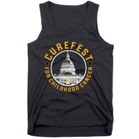 Curefest For Childhood Cancer 2024 Design 3 For Dark Fabric Tank Top