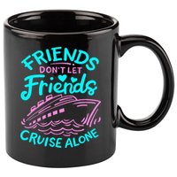 Cruise Friends 11oz C Handle Ceramic Mug