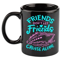 Cruise Friends 11oz C Handle Ceramic Mug