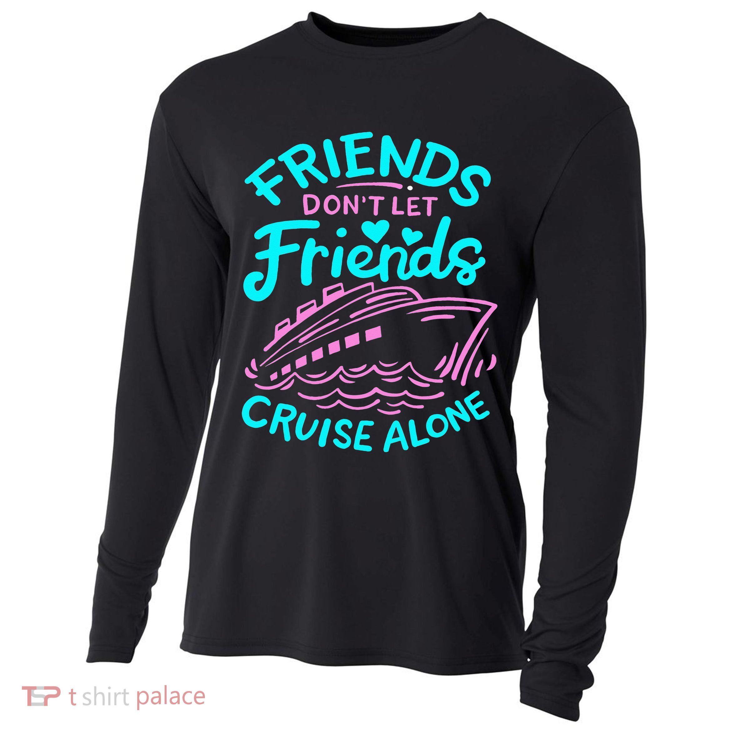 Cruise Friends Cooling Performance Long Sleeve Crew