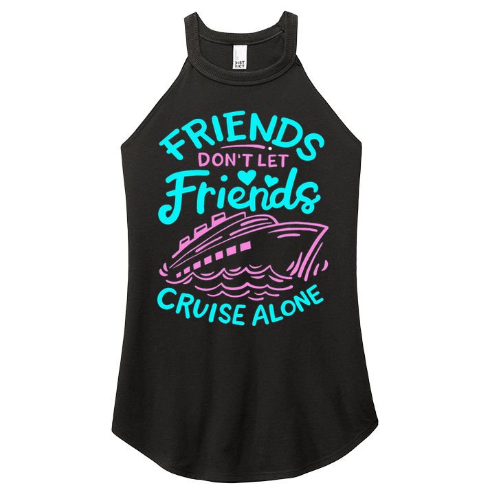 Cruise Friends Women's Perfect Tri Rocker Tank