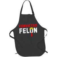 Convicted Felon Full-Length Apron With Pockets