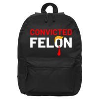 Convicted Felon 16 in Basic Backpack