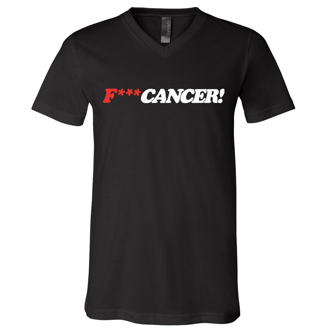 Colby Fuck Cancer V-Neck T-Shirt