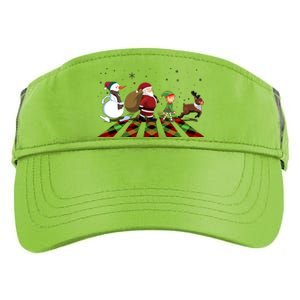 Cute Funny Christmas Road Frosty Santa Elf Reindeer Adult Drive Performance Visor