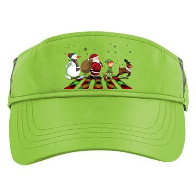 Cute Funny Christmas Road Frosty Santa Elf Reindeer Adult Drive Performance Visor