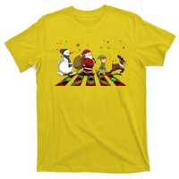 Cute Funny Christmas Road Frosty Santa Elf Reindeer T-Shirt