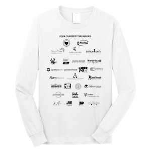 Curefest For Childhood Cancer 2024 Design 1 For Light Fabric Long Sleeve Shirt