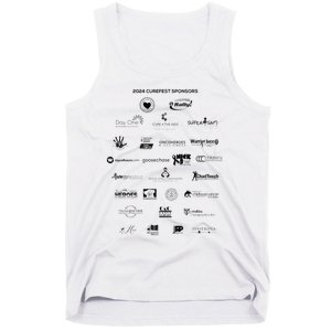 Curefest For Childhood Cancer 2024 Design 1 For Light Fabric Tank Top