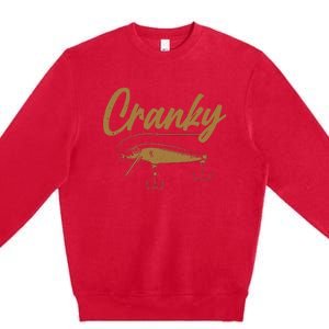 Cranky Fishing Premium Crewneck Sweatshirt