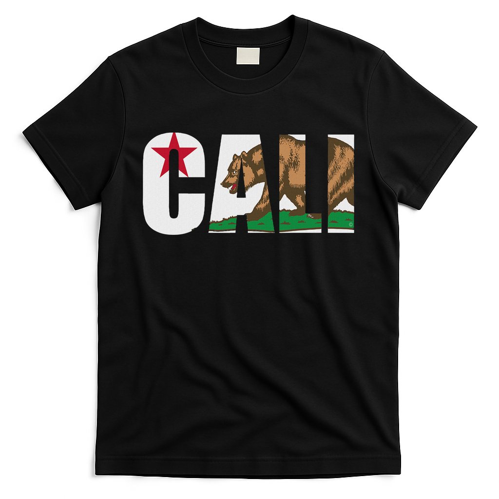 California Flag Cali Designs Home Love Family T-Shirt