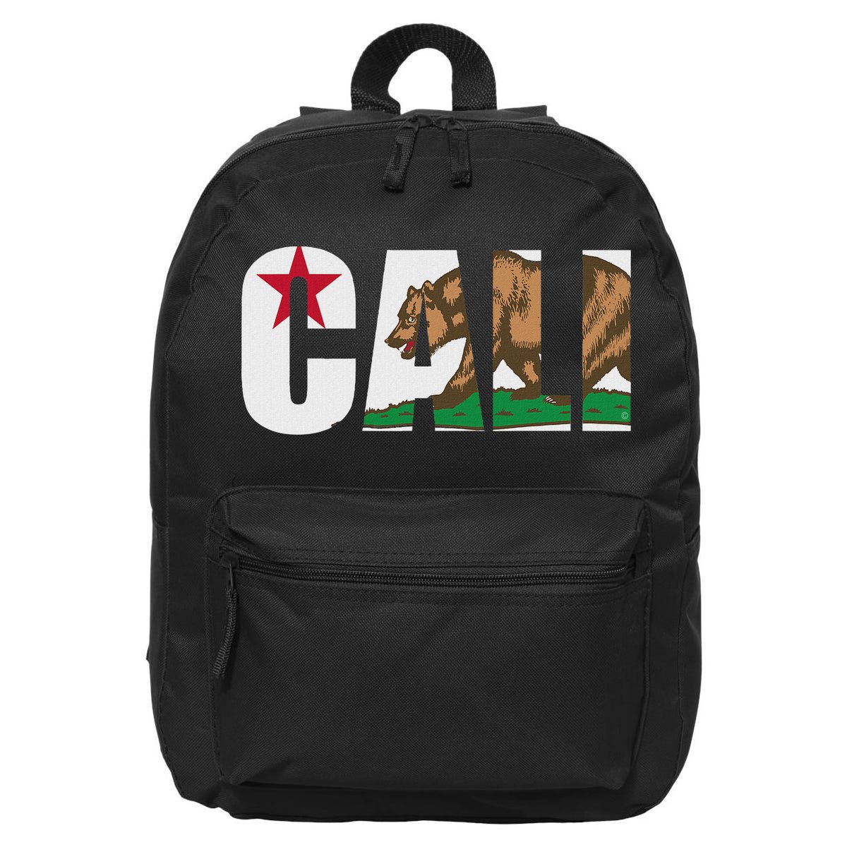 California Flag Cali Designs Home Love Family 16 in Basic Backpack