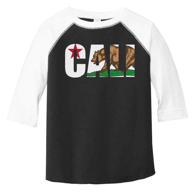 California Flag Cali Designs Home Love Family Toddler Fine Jersey T-Shirt