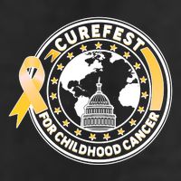Curefest For Childhood Cancer Awareness Emblem Adult Drive Performance Visor