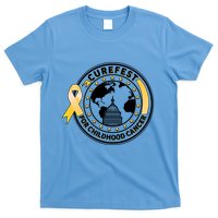 Curefest For Childhood Cancer Awareness Emblem T-Shirt