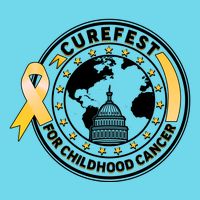 Curefest For Childhood Cancer Awareness Emblem T-Shirt