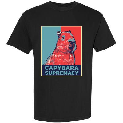 Capybaras Funny Capibara Rodent Capybara Supremacy Garment-Dyed Heavyweight T-Shirt