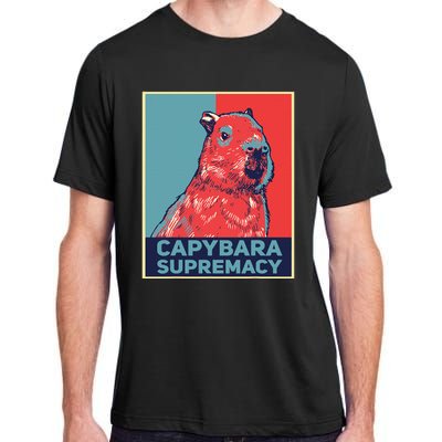 Capybaras Funny Capibara Rodent Capybara Supremacy Adult ChromaSoft Performance T-Shirt