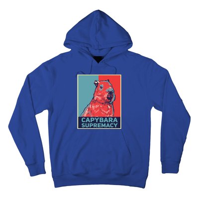 Capybaras Funny Capibara Rodent Capybara Supremacy Hoodie