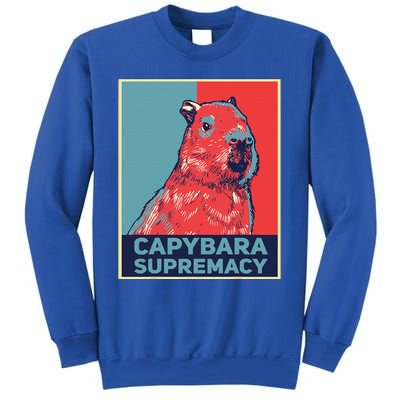 Capybaras Funny Capibara Rodent Capybara Supremacy Sweatshirt