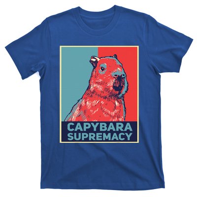 Capybaras Funny Capibara Rodent Capybara Supremacy T-Shirt