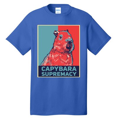 Capybaras Funny Capibara Rodent Capybara Supremacy Tall T-Shirt