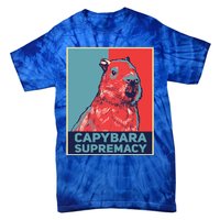 Capybaras Funny Capibara Rodent Capybara Supremacy Tie-Dye T-Shirt