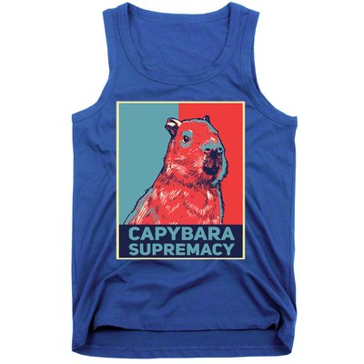 Capybaras Funny Capibara Rodent Capybara Supremacy Tank Top