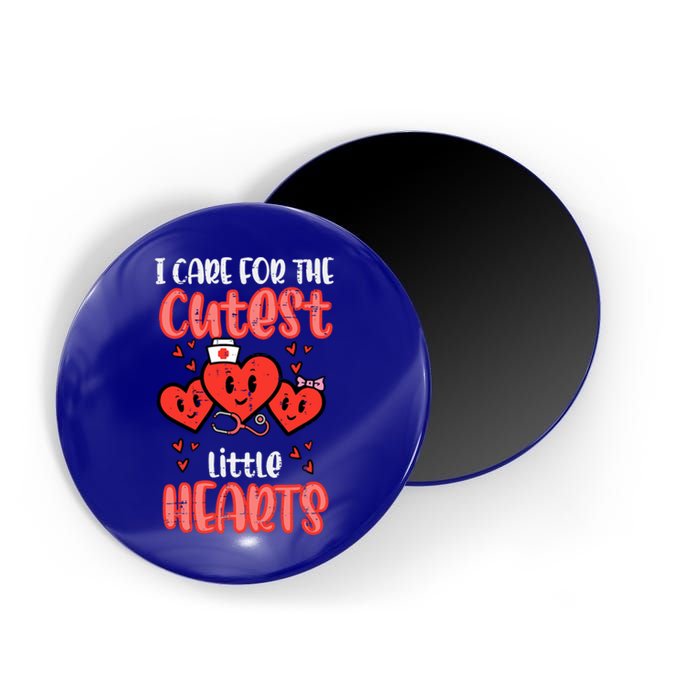 Care For Cutest Little Hearts Nurse Valentines Day Nursing Magnet