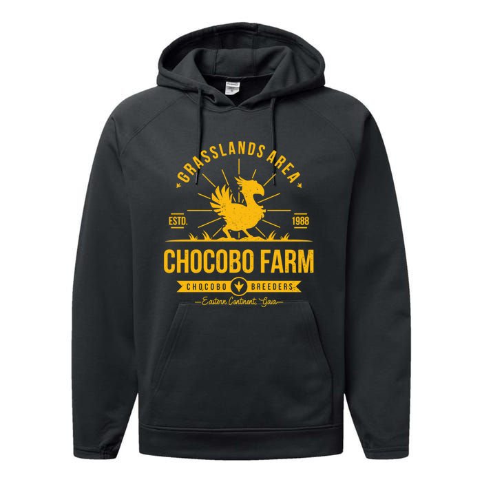 Chocobo Farm Performance Fleece Hoodie