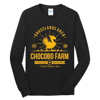 Chocobo Farm Tall Long Sleeve T-Shirt