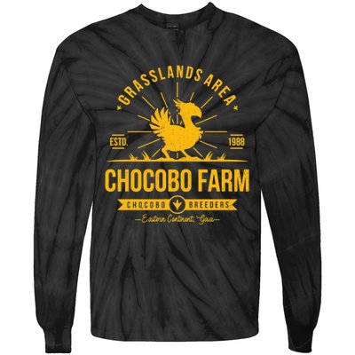 Chocobo Farm Tie-Dye Long Sleeve Shirt