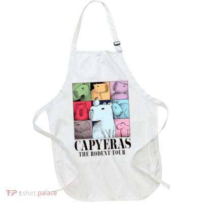 Capyeras Funny Cute Capybara Color Concert Cute Animals Apron
