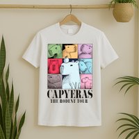 Capyeras Funny Cute Capybara Color Concert Cute Animals T-Shirt