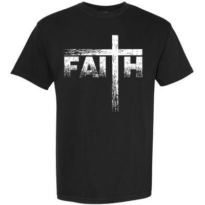 Christian Faith & Cross Christian Faith Garment-Dyed Heavyweight T-Shirt