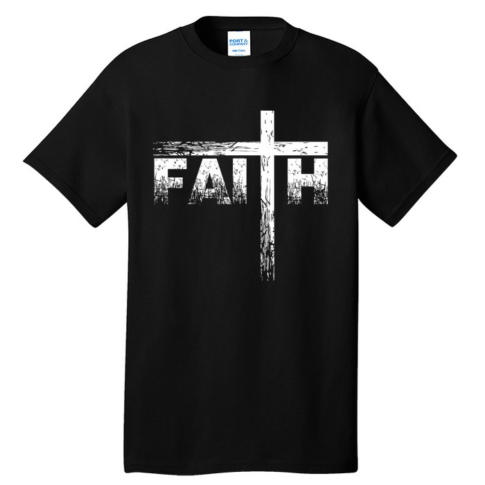 Christian Faith & Cross Christian Faith Tall T-Shirt