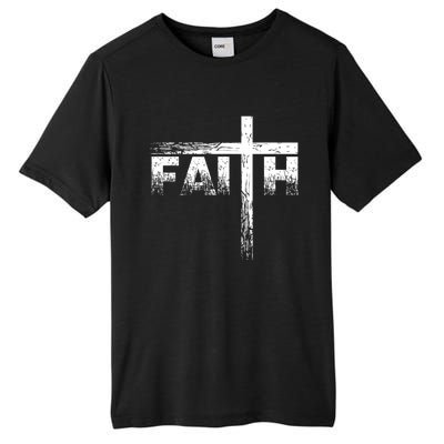 Christian Faith & Cross Christian Faith Tall Fusion ChromaSoft Performance T-Shirt