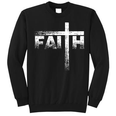 Christian Faith & Cross Christian Faith Tall Sweatshirt