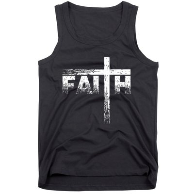 Christian Faith & Cross Christian Faith Tank Top