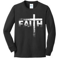 Christian Faith & Cross Christian Faith Kids Long Sleeve Shirt