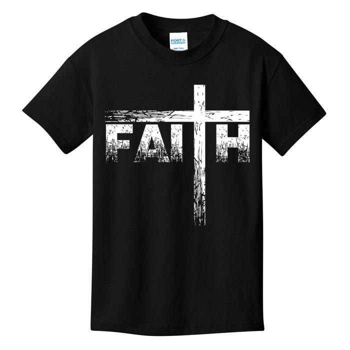 Christian Faith & Cross Christian Faith Kids T-Shirt