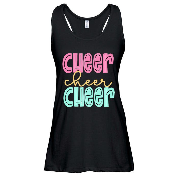 Cheerleading for Cheerleader Squad Cheer Practice Ladies Essential Flowy Tank