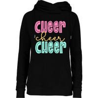 Cheerleading for Cheerleader Squad Cheer Practice Womens Funnel Neck Pullover Hood