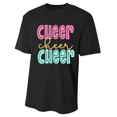 Cheerleading for Cheerleader Squad Cheer Practice Performance Sprint T-Shirt