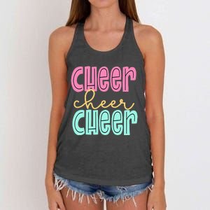 Cheerleading for Cheerleader Squad Cheer Practice Women's Knotted Racerback Tank