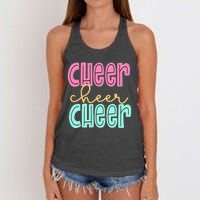 Cheerleading for Cheerleader Squad Cheer Practice Women's Knotted Racerback Tank